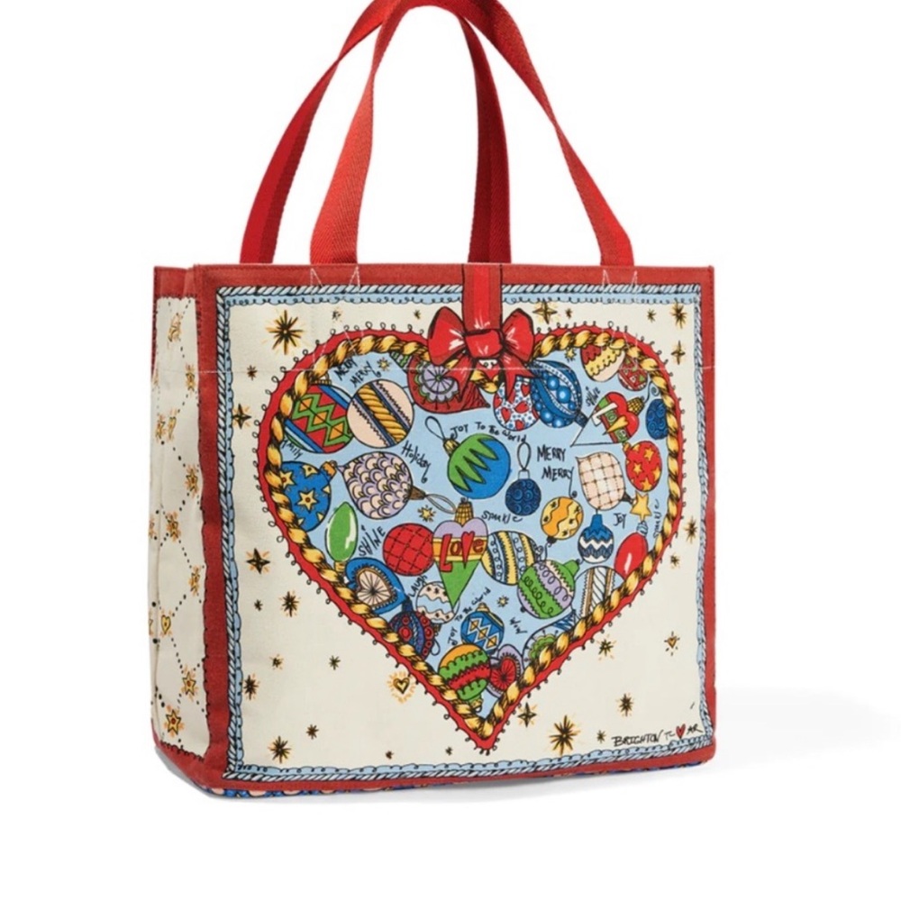 Brighton, celebrate, holiday tote.